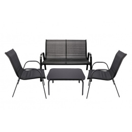 Zahradní nábytek FIESTA - stůl, pohovka, 2 křesla