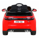 Range Rover Velar baterie červená + dálkové ovládání + EVA + pomalý start + MP3 LED