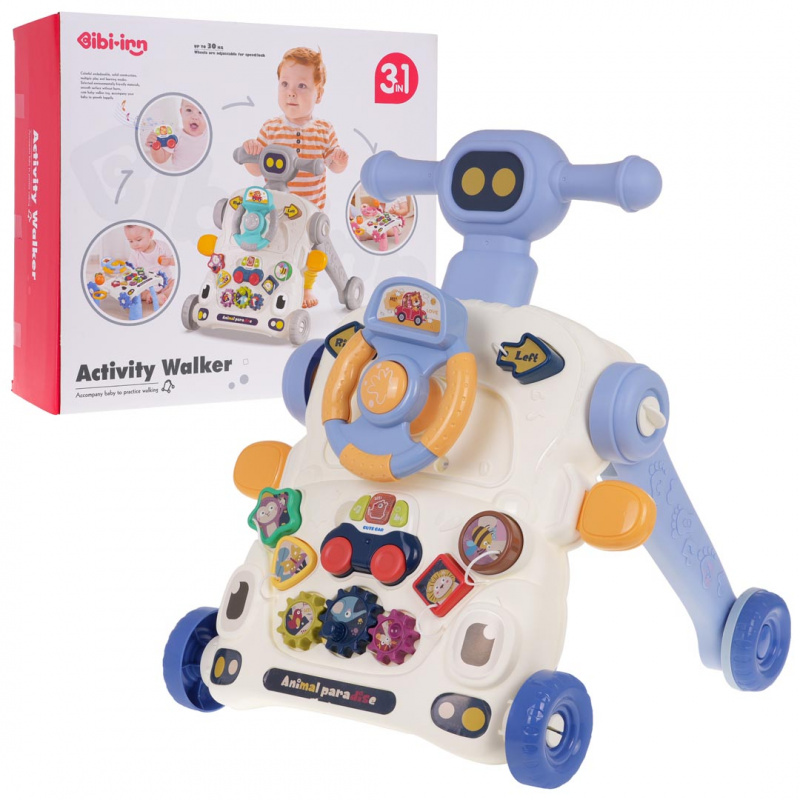 Multifunkční Chodítko Modré