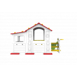 Velký dům s vestibulem 4v1 Červená střecha