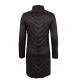 Versace 19.69 Dámský prošívaný kabát C66 Black