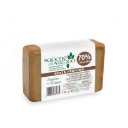 Mýdlo z Aleppa - Vavřínový list 10% & Jantar 125 g - SAPONE DI UN TEMPO univerzální