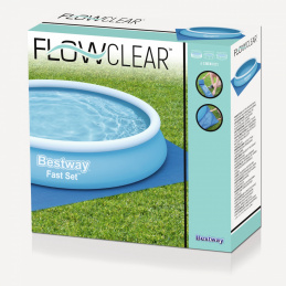 BESTWAY 366cm/12FT zahradní podložka pod bazén 369x369cm