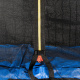 Aga SPORT PRO Trampolína 500 cm Modrá + ochranná síť + žebřík + kapsa na obuv