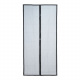 Síť proti hmyzu s magnety 80/90/100 x 210/220 cm Černá Malatec 12523