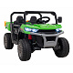 Auto Pick-Up Speed 900 pro děti Zelené + pohon 4x4 + pohyblivá pumpa + zavazadlový prostor + dálkové ovládání + lopata + LED audio