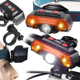 L8B1 CYKLISTICKÁ A ČELOVÁ LAMPA            SMĚROVÁ SVĚTLA 2 v1