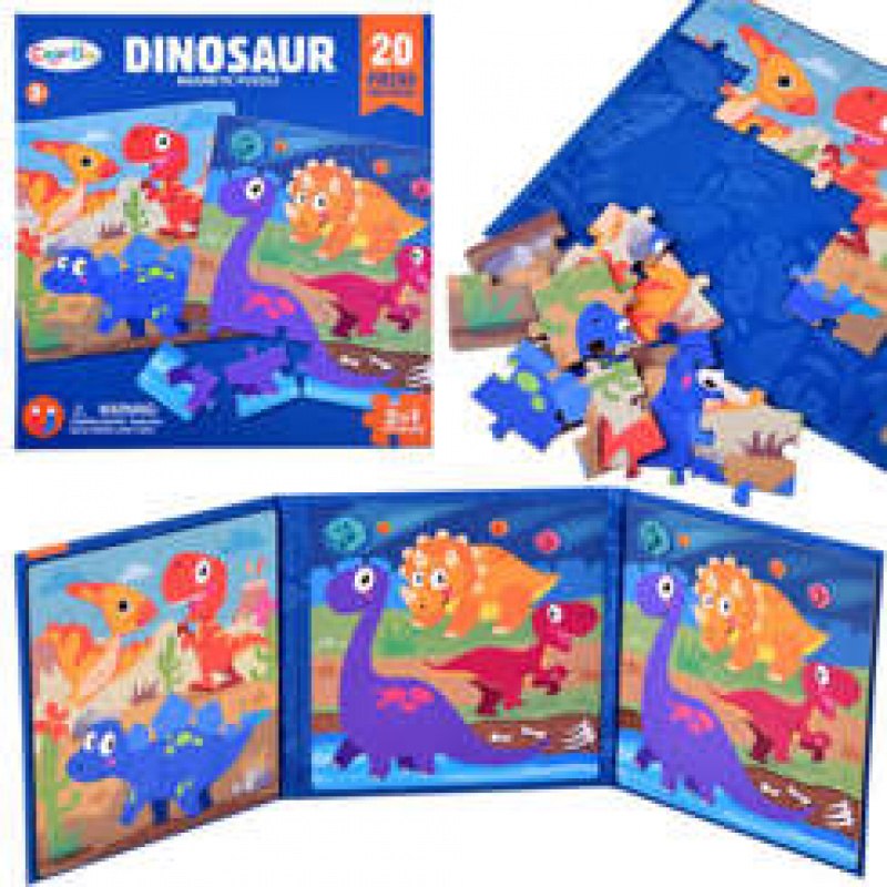 Magnetické puzzle Dinosauři 40 ZA4268