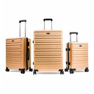 Aga Travel Sada cestovních kufrů MR4657 Oranžová
