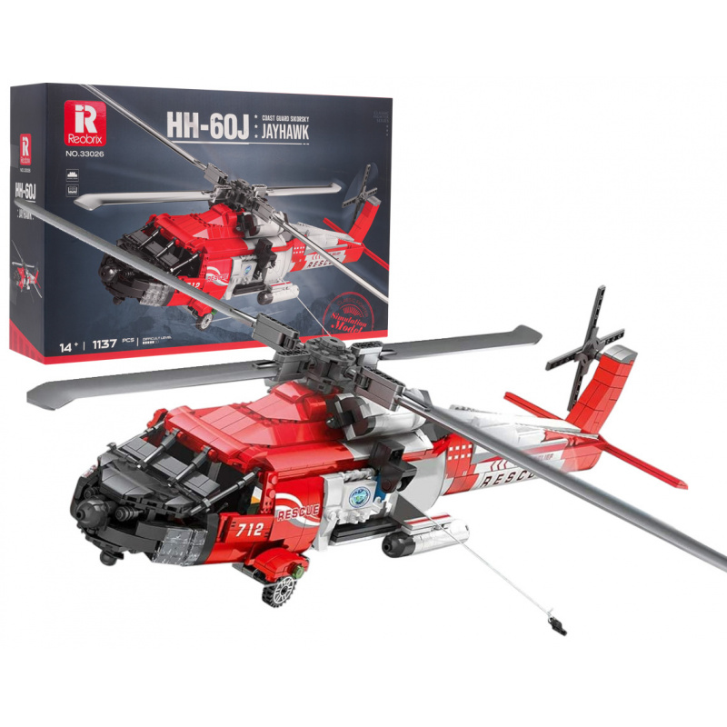 Sada Stavebnic Vrtulník HH-60J 1137ks.