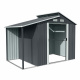 Aga Zahradní domek 173x300x222 cm Tmavě Šedý