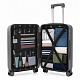 Aga Travel Cestovní kufr MR4671 Tmavě šedý