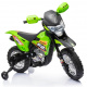 Dětské kolo Cross Battery vehicle Green + Assist wheels + LED sounds