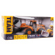 Buldozer s funkcí světel a kouře R/C