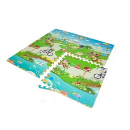 F61B1 PĚNOVÉ PUZZLE PODLOŽKY 61X61CM 4KS