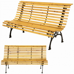 Dřevěná zahradní lavička - jedle