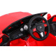 Dětské autíčko City Rider Červené + Dálkové ovládání + Nastavení volantu + Pomalý start + MP3 USB + LED dioda