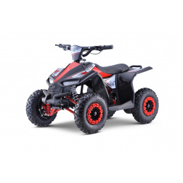 Čtyřkolka Highper na baterie Red 35km/h + Střídavý motor 1000W + Nafukovací kola + Nastavení sedadla