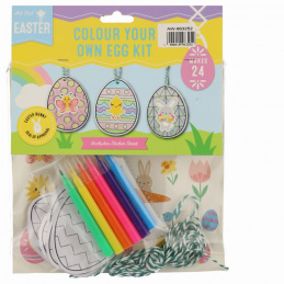 Sada kreativních velikonočních vajíček k malování