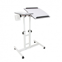 K672G2 STOLEK POLIČKA NA NOTEBOOK NA KOLEČKÁCH