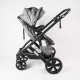 Aga Kombinovaný kočárek 2v1 Šedý