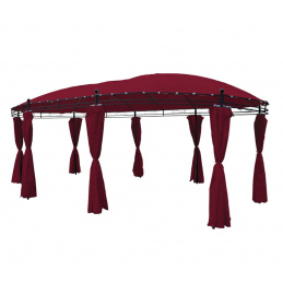 Aga Zahradní altán PAVILON OVAL MC3629 Burgundy