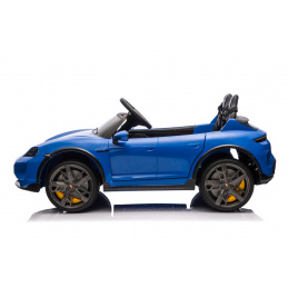 Vozidlo Porsche Taycan Turbo S Modrý
