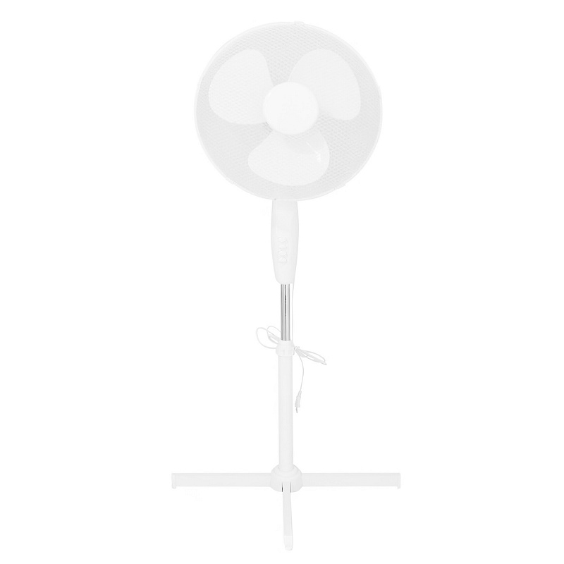 Aga Stojanový ventilátor 40 cm Bílý 6DAZ586 - II. JAKOST
