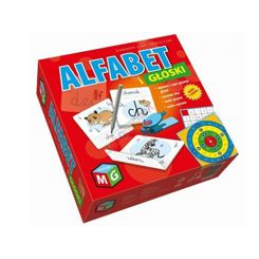 Abeceda a hlásky vzdělávací puzzle hra GR0287
