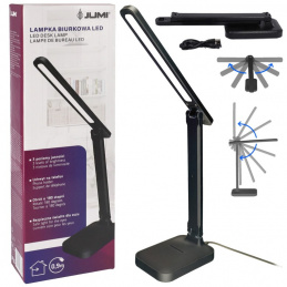 Stolní lampa LED černá