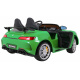 Mercedes-Benz GT R pro děti Lakovaný zelený + 4x4 + Ventilační otvor + Dálkové ovládání + EVA + MP3 LED