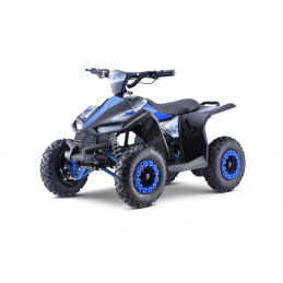 Čtyřkolka Highper s baterií Blue 35km/h + Střídavý motor 1000W + Nafukovací kola + Nastavení sedadla