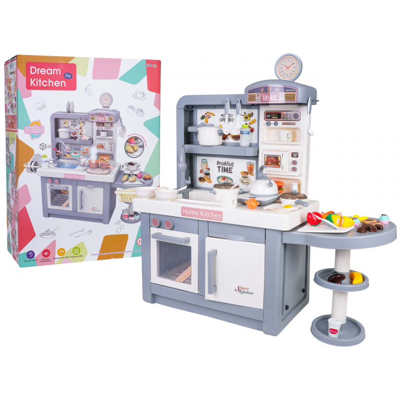 MEGA Kuchyně Šedá + Příslušenství