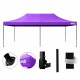 Aga Prodejní stánek bez bočnic 3x6 m Fialový