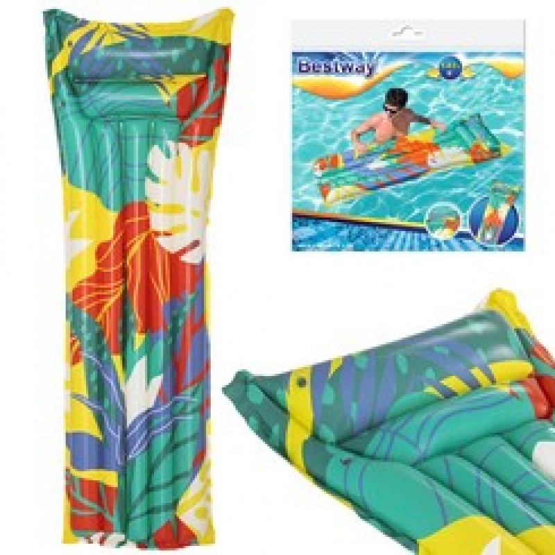 Bestway Nafukovací barevnýá matrace 183 x 69cm 44033