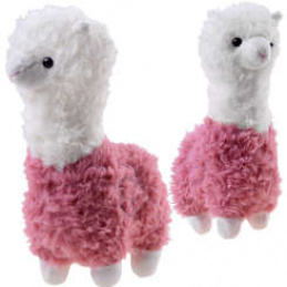 Alpaka plyšový maskot lama 28cm ZA4402