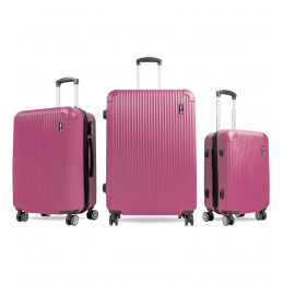 Aga Travel Sada cestovních kufrů MR4652 Růžová
