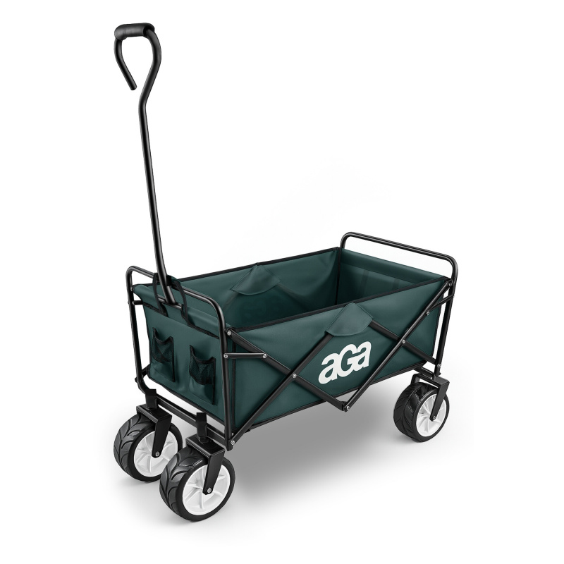 Aga Skládací přepravní vozík MR4620 Zelený