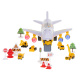 Aga Dopravní Letadlo + 6  stavebních vozidel