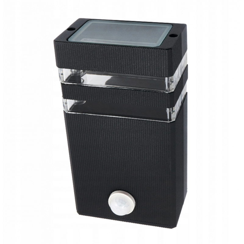 LED venkovní svítidlo INEZ černé PIR - 1 x GU10 - 230V