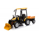 MEGA Traktor D68 s přívěsem žlutý