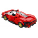 Sada Stavebnic Sportovní Auto Červené 306ks.