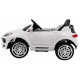 Turbo-S bateriové auto pro děti Bílé + Dálkové ovládání + Pomalý start + EVA kola + Rádio MP3