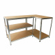 Linder Exclusiv Kovový regál 180x100x60 cm 5 polic