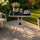 Aga Zahradní stůl BISTRO MR6173-Gray 60x60x70 cm