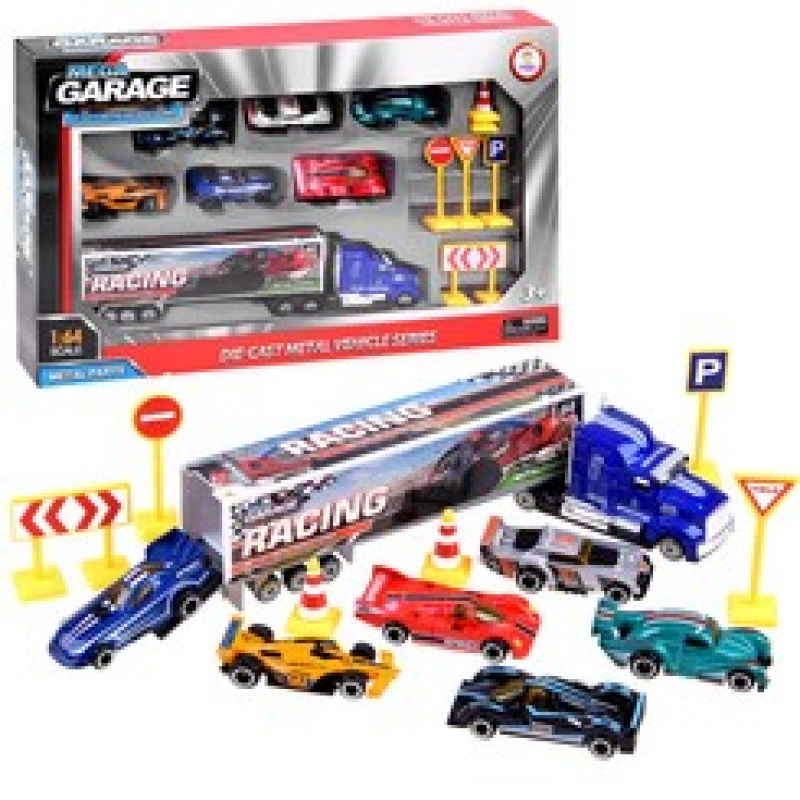 Sada kovových aut 7dílná ZA4005