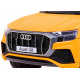 Audi Q8 Zvedák pro děti baterie Žlutá + Dálkové ovládání + EVA + Pomalý start + MP3 USB + LED dioda