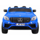 Mercedes GLC 63S dětské auto Modrá + 4x4 + MP4 + LED + Eco kůže + Pomalý start + EVA