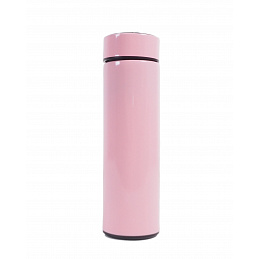 Aga Termoska s teploměrem 500 ml Růžová - II. JAKOST