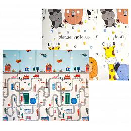 Aga4Kids Dětská skládací pěnová podložka 200x180 cm 6DZ123 - II. JAKOST